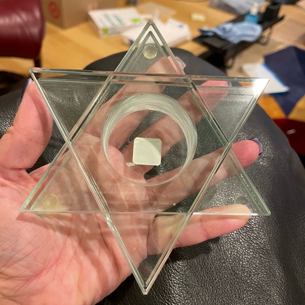 PartyLite Stratus Star tea light holder